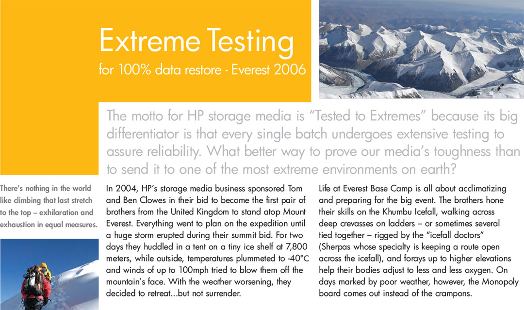 HP Extreme Testing Article