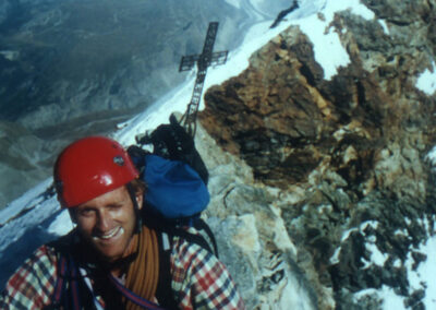 Tom Clowes on the Matterhorn summit